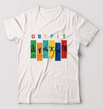 Load image into Gallery viewer, Gym T-Shirt for Men-White-Ektarfa.online
