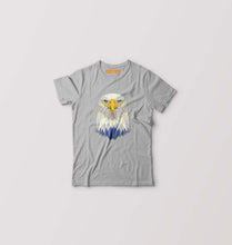Load image into Gallery viewer, Eagle Kids T-Shirt for Boy/Girl-0-1 Year(20 Inches)-Grey-Ektarfa.online
