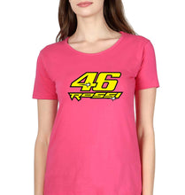 Load image into Gallery viewer, Valentino Rossi(VR 46) T-Shirt for Women-Pink-Ektarfa.online
