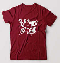 Load image into Gallery viewer, Pop Punks Not Dead T-Shirt for Men-Maroon-Ektarfa.online

