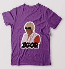 Load image into Gallery viewer, Igor T-Shirt for Men-Purple-Ektarfa.online
