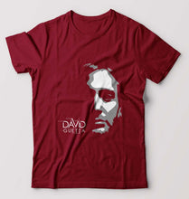 Load image into Gallery viewer, David Guetta T-Shirt for Men-Maroon-Ektarfa.online
