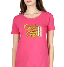 Load image into Gallery viewer, Candy Crush T-Shirt for Women-XS(32 Inches)-Pink-Ektarfa.online
