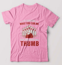Load image into Gallery viewer, Bowling T-Shirt for Men-Light Baby Pink-Ektarfa.online
