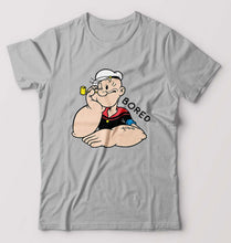 Load image into Gallery viewer, Popeye T-Shirt for Men-S(38 Inches)-Grey Melange-Ektarfa.online
