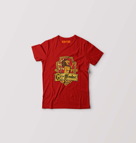 Harry Potter Gryffindor Kids T-Shirt for Boy/Girl-0-1 Year(20 Inches)-Red-Ektarfa.online