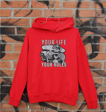 Load image into Gallery viewer, Skull Unisex Hoodie for Men/Women-S(40 Inches)-Red-Ektarfa.online
