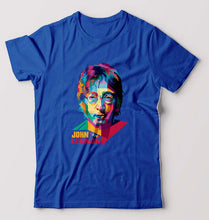 Load image into Gallery viewer, John Lennon T-Shirt for Men-Royal Blue-Ektarfa.online
