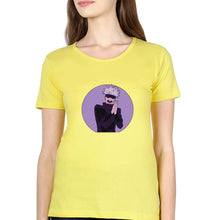 Load image into Gallery viewer, Jujutsu Kaisen T-Shirt for Women-Yellow-Ektarfa.online
