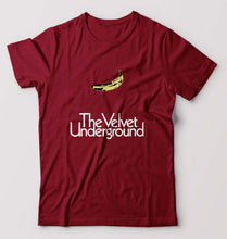 Load image into Gallery viewer, The Velvet Underground T-Shirt for Men-Maroon-Ektarfa.online
