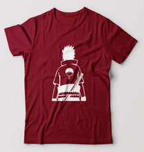 Load image into Gallery viewer, Sasuke Uchiha T-Shirt for Men-S(38 Inches)-Maroon-Ektarfa.online
