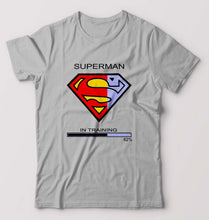 Load image into Gallery viewer, Superman Gym T-Shirt for Men-Grey Melange-Ektarfa.online

