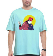Load image into Gallery viewer, Divine Oversized T-Shirt for Men-Mint-Ektarfa.online
