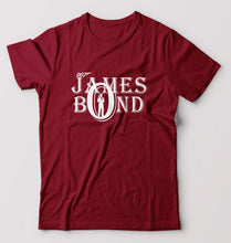 Load image into Gallery viewer, James Bond (007) T-Shirt for Men-Maroon-Ektarfa.online
