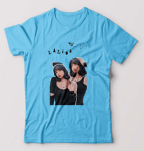Load image into Gallery viewer, BLACKPINK T-Shirt for Men-Light Blue-Ektarfa.online
