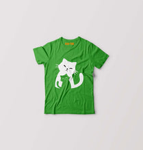 Load image into Gallery viewer, Cat T-Shirt for Boy/Girl-0-1 Year(20 Inches)-Flag Green-Ektarfa.online
