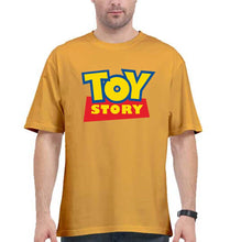 Load image into Gallery viewer, Toy Story Oversized T-Shirt for Men-Golden Yellow-Ektarfa.online
