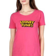 Load image into Gallery viewer, Looney Tunes T-Shirt for Women-XS(32 Inches)-Pink-Ektarfa.online
