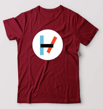 Load image into Gallery viewer, Twenty one pilots T-Shirt for Men-Maroon-Ektarfa.online

