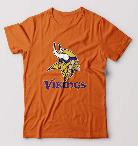 Vikings T-Shirt for Men-Orange-Ektarfa.online
