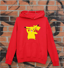 Load image into Gallery viewer, Pikachu Unisex Hoodie for Men/Women-S(40 Inches)-Red-Ektarfa.online
