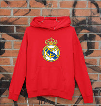 Load image into Gallery viewer, Real Madrid Unisex Hoodie for Men/Women-S(40 Inches)-Red-Ektarfa.online
