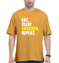 Load image into Gallery viewer, Snooker Oversized T-Shirt for Men-Golden Yellow-Ektarfa.online
