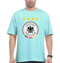Load image into Gallery viewer, Germany Football Oversized T-Shirt for Men-Mint-Ektarfa.online
