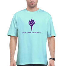 Load image into Gallery viewer, New York University Oversized T-Shirt for Men-Mint-Ektarfa.online
