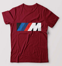 Load image into Gallery viewer, BMW T-Shirt for Men-S(38 Inches)-Maroon-Ektarfa.online
