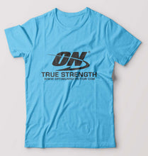 Load image into Gallery viewer, optimum nutrition T-Shirt for Men-Light Blue-Ektarfa.online
