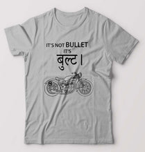 Load image into Gallery viewer, Royal Enfield Bullet T-Shirt for Men-S(38 Inches)-Grey Melange-Ektarfa.online
