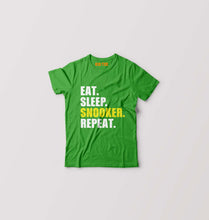 Load image into Gallery viewer, Snooker Kids T-Shirt for Boy/Girl-Flag Green-Ektarfa.online
