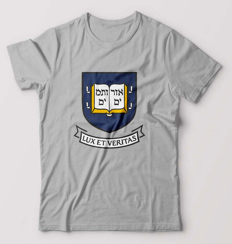 Yale University T-Shirt for Men-Grey Melange-Ektarfa.online