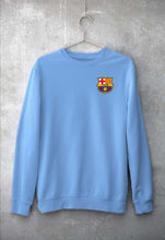 Load image into Gallery viewer, Barcelona Logo Unisex Sweatshirt for Men/Women-Baby Blue-Ektarfa.online
