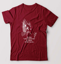 Load image into Gallery viewer, Kurt Cobain T-Shirt for Men-S(38 Inches)-Maroon-Ektarfa.online
