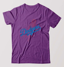 Load image into Gallery viewer, Los Angeles Dodgers T-Shirt for Men-S(38 Inches)-Purple-Ektarfa.online
