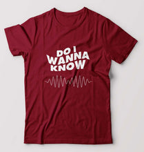 Load image into Gallery viewer, Arctic Monkeys T-Shirt for Men-S(38 Inches)-Maroon-Ektarfa.online
