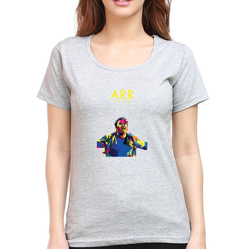 A. R. Rahman T-Shirt for Women-Grey Melange-Ektarfa.online