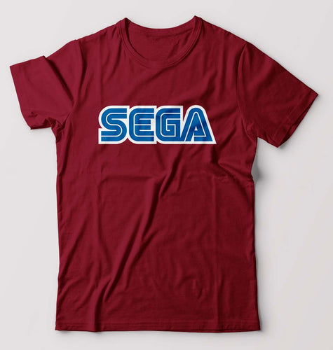 Sega T-Shirt for Men-Maroon-Ektarfa.online