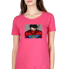 Load image into Gallery viewer, Minnal Murali T-Shirt for Women-XS(32 Inches)-Pink-Ektarfa.online
