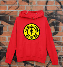 Load image into Gallery viewer, Gold&#39;s Gym Unisex Hoodie for Men/Women-S(40 Inches)-Red-Ektarfa.online
