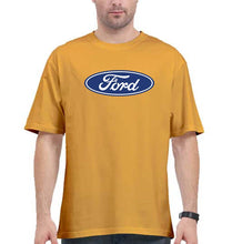 Load image into Gallery viewer, Ford Oversized T-Shirt for Men-Golden Yellow-Ektarfa.online
