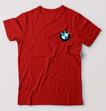 Load image into Gallery viewer, BMW T-Shirt for Men-S(38 Inches)-Red-Ektarfa.online

