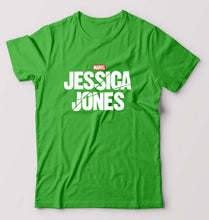 Load image into Gallery viewer, Jessica Jones T-Shirt for Men-flag green-Ektarfa.online
