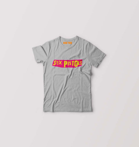 Sex Pistols Kids T-Shirt for Boy/Girl-Grey-Ektarfa.online