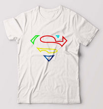 Load image into Gallery viewer, Superman Superhero T-Shirt for Men-White-Ektarfa.online
