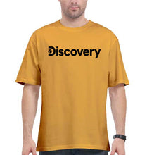 Load image into Gallery viewer, Discovery Oversized T-Shirt for Men-Golden Yellow-Ektarfa.online
