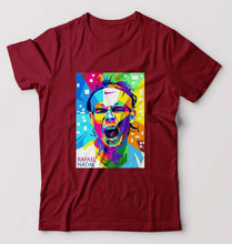 Load image into Gallery viewer, Rafael Nadal (RAFA) T-Shirt for Men-S(38 Inches)-Maroon-Ektarfa.online

