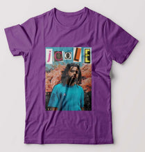 Load image into Gallery viewer, J. Cole T-Shirt for Men-Purple-Ektarfa.online
